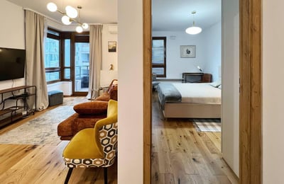 Miete einer gemütlichen 2-Zimmer-Wohnung, Warschauer Zentrum, Warschau, Polen